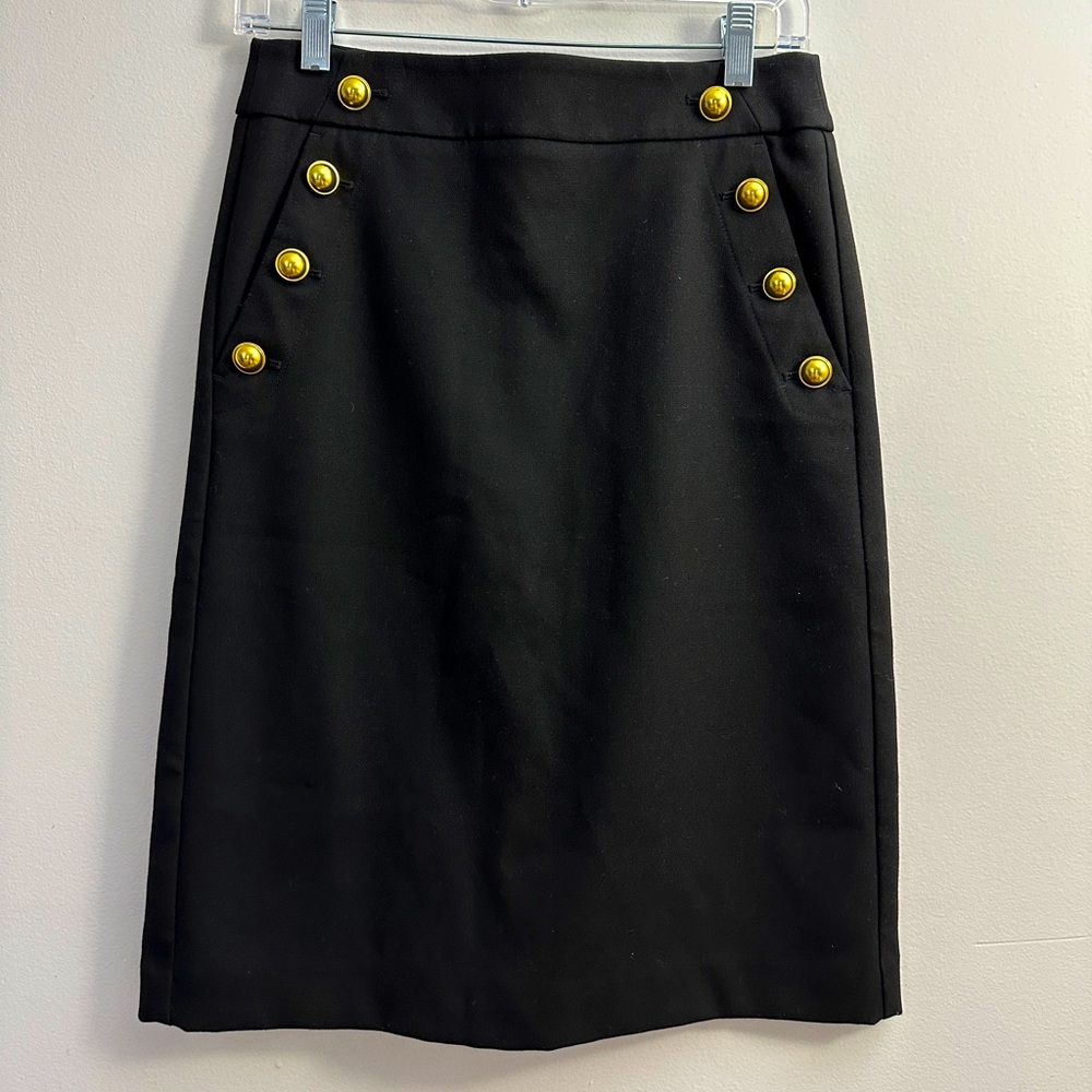 Black LOFT Skirt